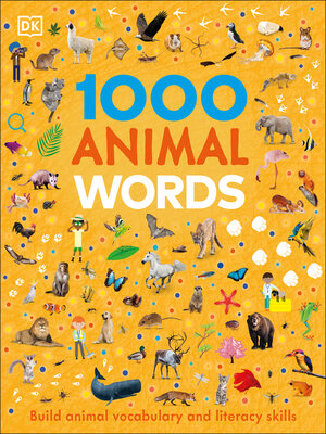 cover image of 1000 Animal Words